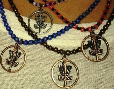 Disc Golf Necklace